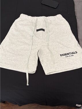 Essentials Light Gray Men's Athletic Shorts